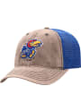 Kansas Jayhawks Kimmer Adjustable Hat - Grey
