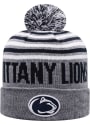 Penn State Nittany Lions Ensuing Cuff Pom Knit - Grey