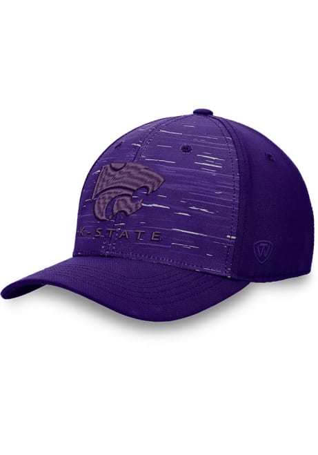 K-State Wildcats Top of the World Verdure Flex Hat - Purple