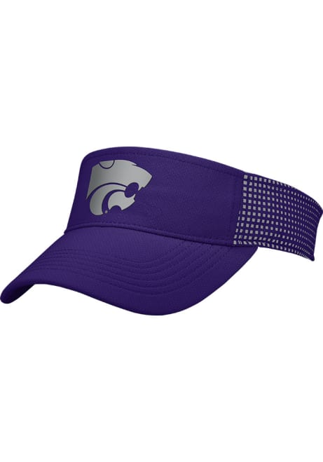 K-State Wildcats Top of the World Rod Mens Adjustable Visor