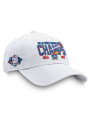 Kansas Jayhawks Buzzer Beater Crew Adjustable Hat - White