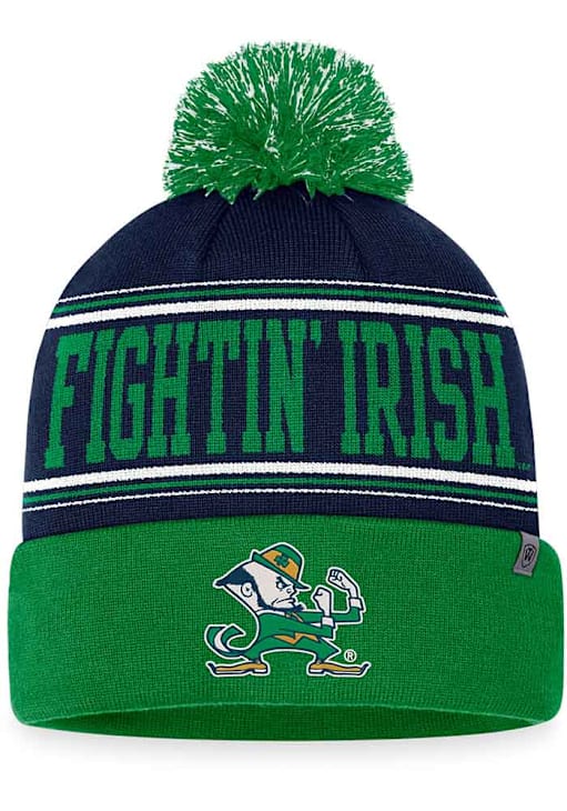 Notre Dame Fighting Irish Top of the World NAVY Draft Cuff Pom