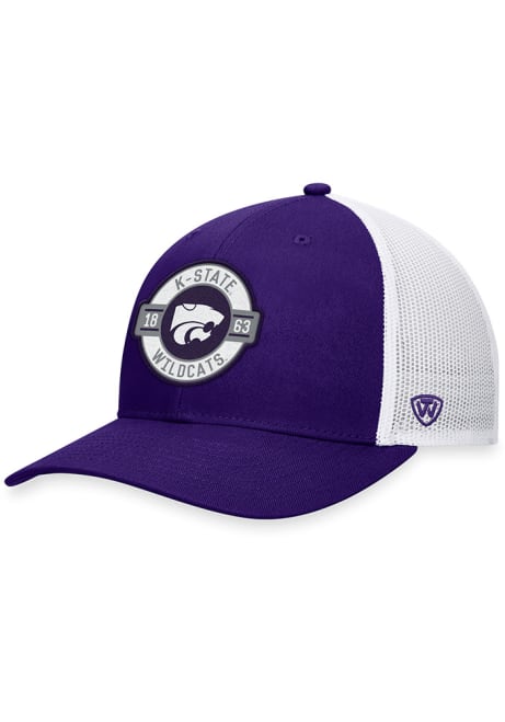K-State Wildcats Purple Formation Trucker Adjustable Hat