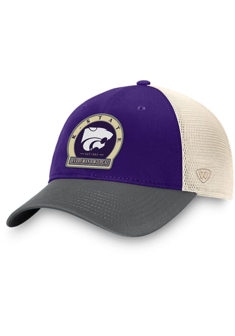 K-State Wildcats Purple Refined Adjustable Hat