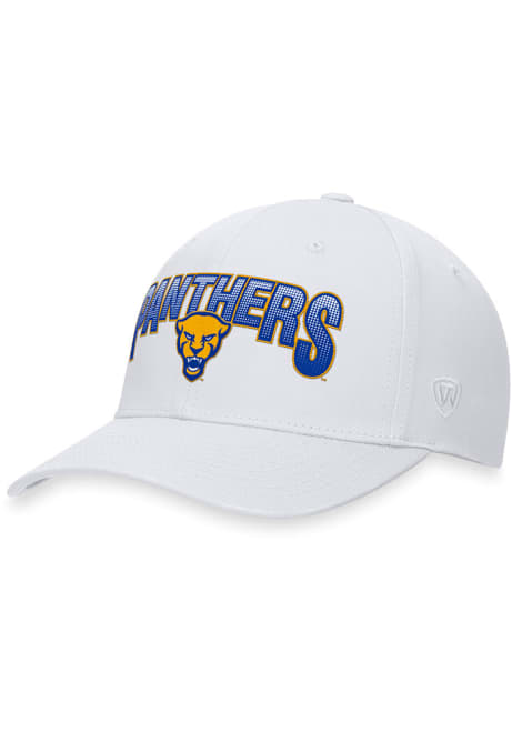 Top of the World White Pitt Panthers Game Structured Adjustable Hat