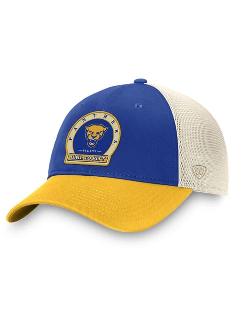 Top of the World Blue Pitt Panthers Refined Adjustable Hat