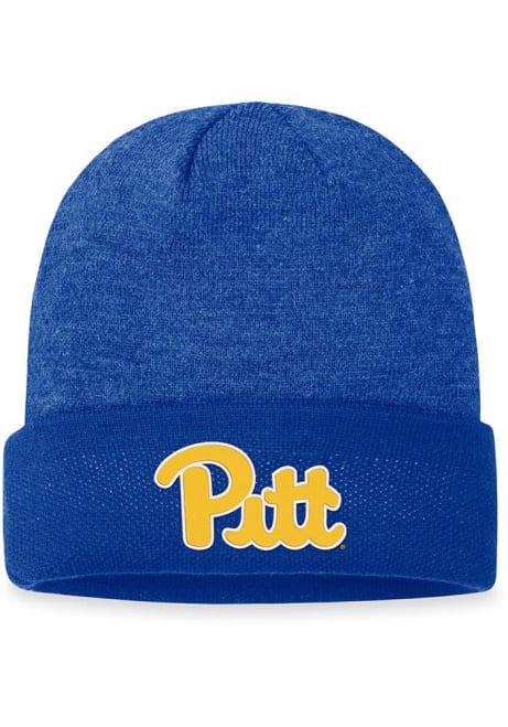 Pitt Panthers Top of the World Splitter Cuff Mens Knit Hat - Blue