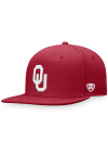 Main image for Top of the World Oklahoma Sooners Mens Crimson NTOF Fitted Hat