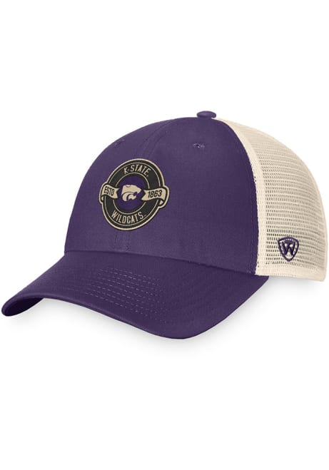 K-State Wildcats Purple Lineage Meshback Adjustable Hat