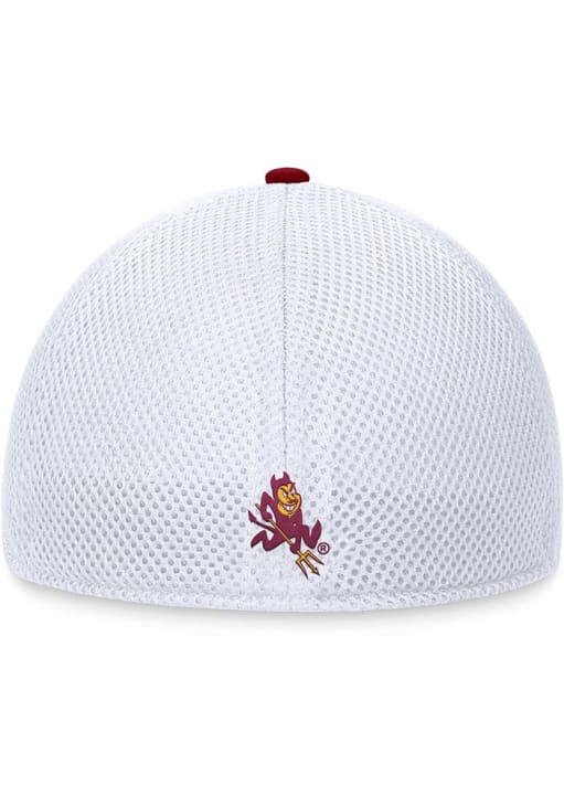 Top of the World Arizona State Sun Devils Mens Maroon 2T Fastbreak Stretch Flex Hat