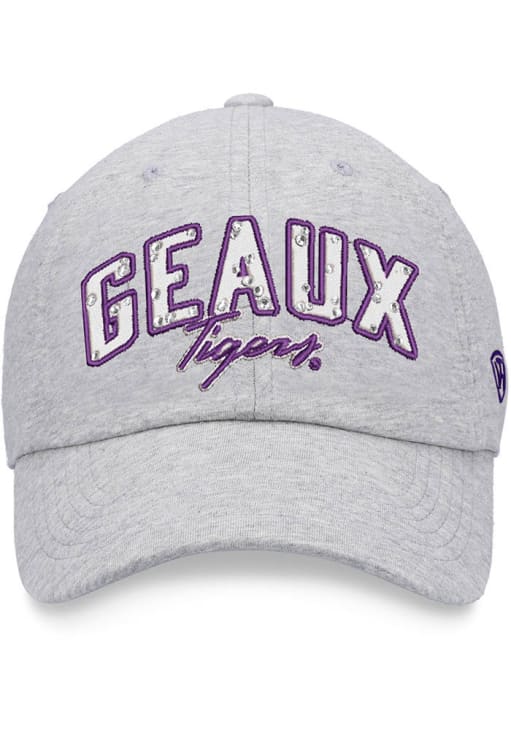 Top of the World LSU Tigers Grey Core Womens Adjustable Hat