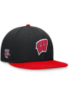 Main image for Wisconsin Badgers Top of the World 2T Rally Fitted Hat - Red