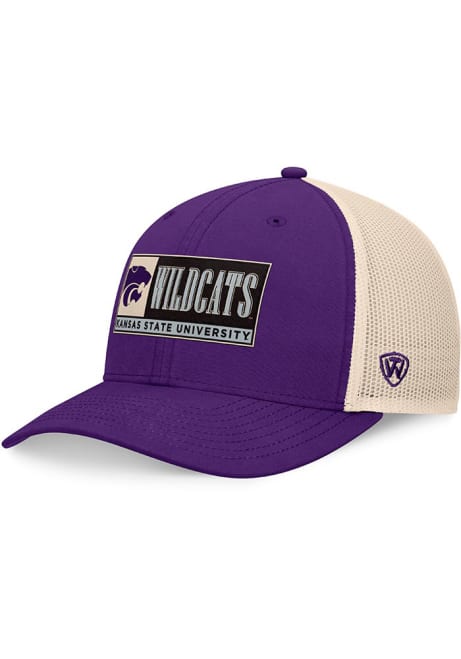 Top of the World Purple K-State Wildcats Bennett Trucker Adjustable Hat