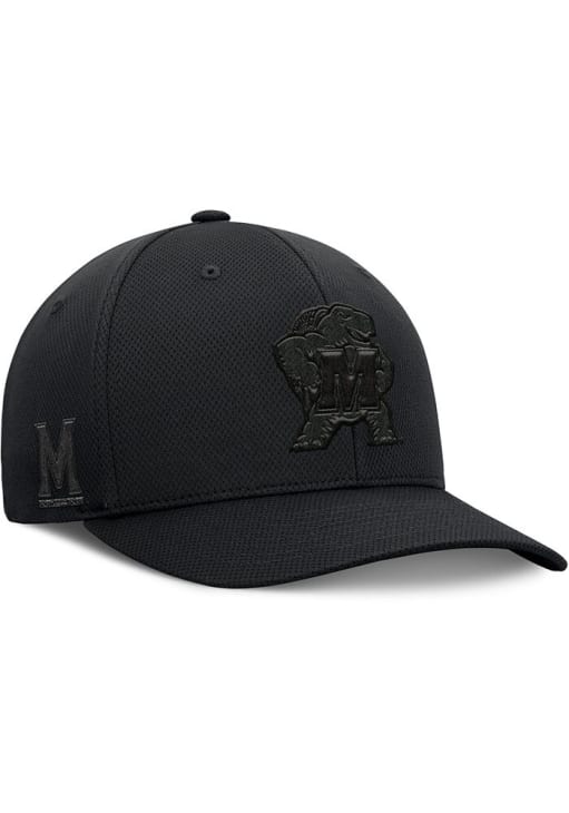 Top of the World Maryland Terrapins Mens Black Reflex Flex Flex Hat