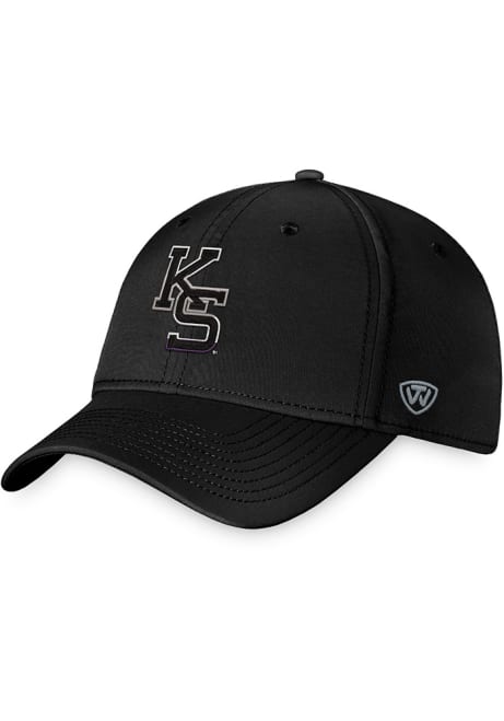 K-State Wildcats Top of the World Ignite Flex Hat - Black