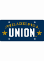 Philadelphia Union Team Logo Navy Car Accessory License Plate