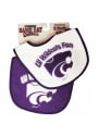K-State Wildcats Baby 2 Pack Bib - Purple