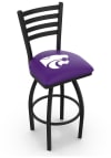 Main image for Black K-State Wildcats High Back Swivel Pub Stool