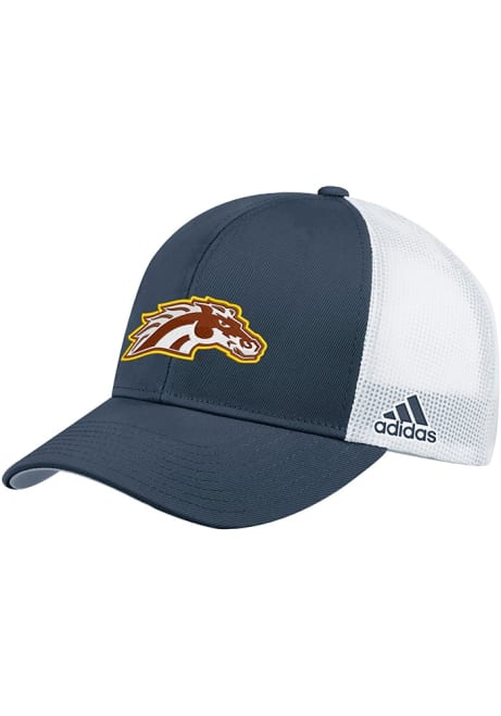 Adidas Gold Western Michigan Broncos Structured Adjustable Mesh Adjustable Hat