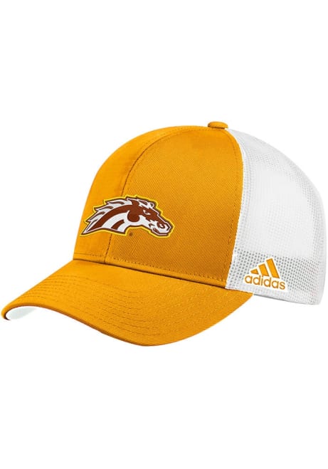 Adidas  Western Michigan Broncos Structured Adjustable Mesh Adjustable Hat