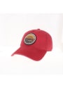 Pittsburgh Circle Gradient Patch Washed Adjustable Hat - Red