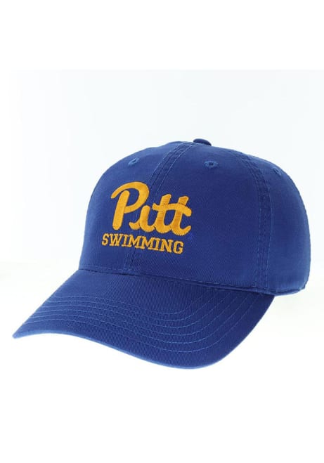 Pitt Panthers Blue Swimming Relaxed Twill Adjustable Hat