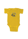 Wichita State Shockers Baby Gold Embroidered Logo One Piece