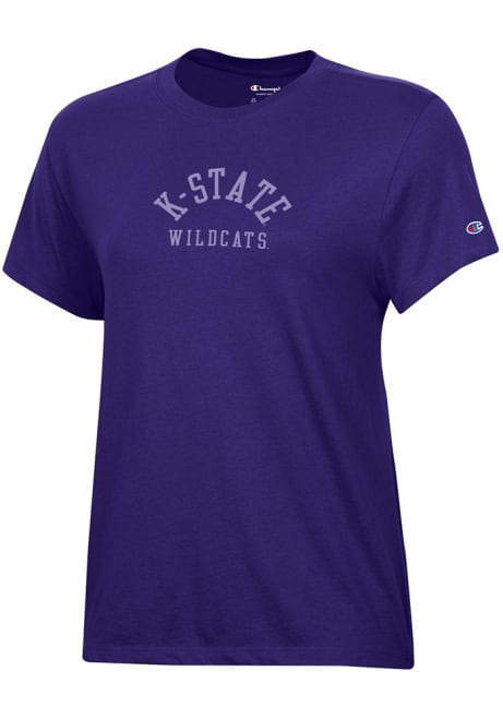 K-State Wildcats Purple Champion Core Short Sleeve T-Shirt