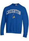 Main image for Champion Creighton Bluejays Mens Blue Vintage Arch Mascot Long Sleeve Crew Sweatshirt