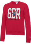 Main image for Womens Nebraska Cornhuskers Red Champion Powerblend Crew Sweatshirt