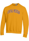Main image for Champion Central Michigan Chippewas Mens Gold Arch Name Long Sleeve Crew Sweatshirt