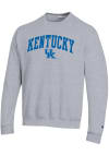 Main image for Champion Kentucky Wildcats Mens Grey Versa Twill Arch Mascot Long Sleeve Crew Sweatshirt