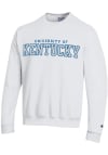 Main image for Champion Kentucky Wildcats Mens White Wordmark Long Sleeve Crew Sweatshirt