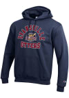 Main image for Champion Evansville Otters Mens Navy Blue Arch Name Long Sleeve Hoodie