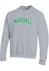 Main image for Champion Marshall Thundering Herd Mens Grey Arch Name Long Sleeve Crew Sweatshirt