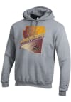 Main image for Champion Arizona State Sun Devils Mens Grey State Outline Hockey Long Sleeve Hoodie