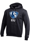 Main image for Champion Eastern Illinois Panthers Mens Black Primary Logo Long Sleeve Hoodie
