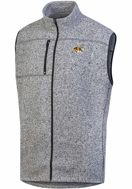 Champion Missouri Tigers Mens GREY Stadium Artic Fleece Vest