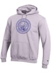 Main image for Mens K-State Wildcats Lavender Champion Powerblend Seal Hooded Sweatshirt