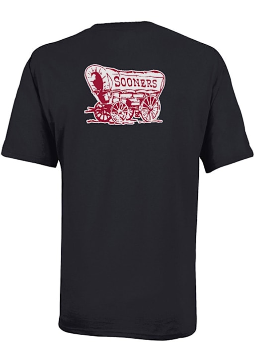 Champion Oklahoma Sooners Youth BLACK Primary Logo Short Sleeve