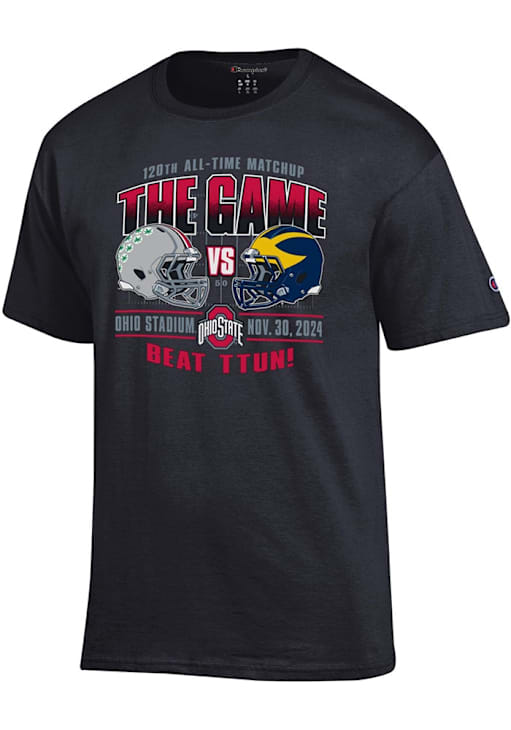 Champion Ohio State Buckeyes BLACK The Game Short Sleeve T Shirt