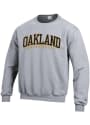 Oakland University Golden Grizzlies Champion Powerblend Crew Sweatshirt - Grey