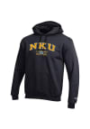 Main image for Champion Northern Kentucky Norse Mens Black Mascot Long Sleeve Hoodie