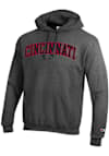 Main image for Mens Cincinnati Bearcats Charcoal Champion Arch Hooded Sweatshirt