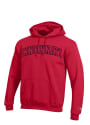 Cincinnati Bearcats Champion Arch Hooded Sweatshirt - Red