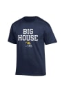 Champion Michigan Wolverines Navy Blue Big House Tee