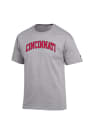 Cincinnati Bearcats Champion Rally Loud T Shirt - Grey