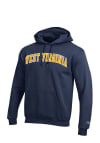 Main image for Champion West Virginia Mountaineers Mens Navy Blue Twill Long Sleeve Hoodie