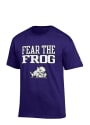 TCU Horned Frogs Purple Fear the Frog Tee