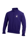 Northwestern Wildcats Champion Logo 1/4 Zip Pullover - Purple